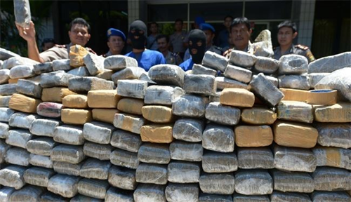 كشف محموله بزرگ مواد مخدر در اندونزي