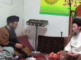 دیدار نماینده تام الاختیار آیت الله العظمی مکارم شیرازی در امور افغانستان از حوزه علمیه شهدای 24 حوت در مشهد مقدس  