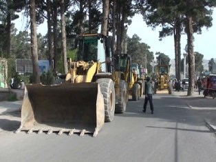بازسازی و آسفالت سرکهای درون شهری هرات آغاز شد