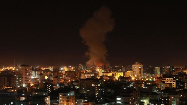 جنگنده‎های اسرائیلی غزه را هدف حملات خود قرار دادند
