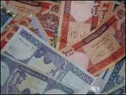ارزش افغانی در برابر ارزهای خارجی - دوشنبه 19 حمل