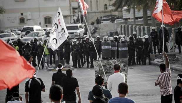 نیروهای امنیتی آل خلیفه همچنان معترضان بحرینی را سرکوب می کنند