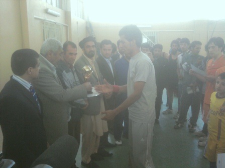 پایان سومین دور قهرمانی بسکتبال در کابل