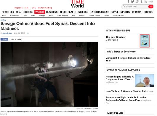 شوک غربی ها از وقاحت و وحشیگری شورشیان سوریه
