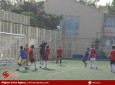 تمرینات تیم منتخب فوتبال مهاجرین در حضور مشاور فدراسیون فوتبال افغانستان  در مشهد مقدس  