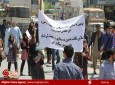 تظاهرات دانشجویان در اعتراض به برکناری رئیس دانشکده علوم اجتماعی کابل  