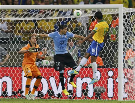 برازیل با شکست اروگوئه به فینال جام کنفدراسیون ها رسید