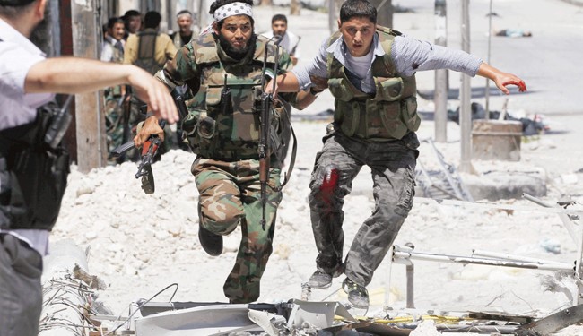 ۱۰۰ تن از عناصر مسلح در ریف دمشق کشته شدند