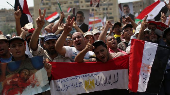 تظاهرات‌های مخالفان و طرفداران مرسی در مصر ادامه دارد
