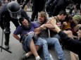 اعتراضات ضد دولتی هیسپانیا به خشونت کشیده شد