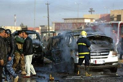 37 کشته و 115 زخمی در انفجارهای امروز بغداد