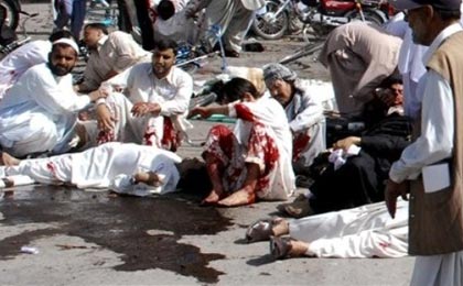هشتاد کشته و زخمی در حمله انتحاری پاکستان