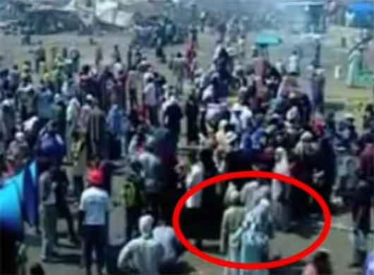 استفاده از تک تیراندازان در برابر تجمعات مردمی در مصر/فلم