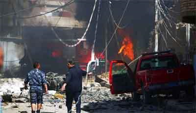 انفجارات پیاپی بغداد ۱۶ کشته بر جای گذاشت