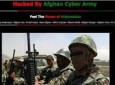 ۳۰۰ سایت پاکستان توسط ارتش سایبری افغانستان هک شد