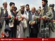 افتتاح سرک چهارراهی قنبر کابل  