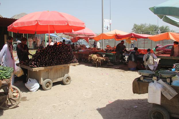 بازار میوه فروشی کوته سنگی کابل
