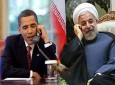 گفتگوی تیلفونی روحانی و اوباما / می توان با کشور ایران به توافق هسته ای دست پیدا کرد
