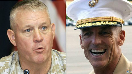 دو جنرال امریکایی باز نشسته شدند