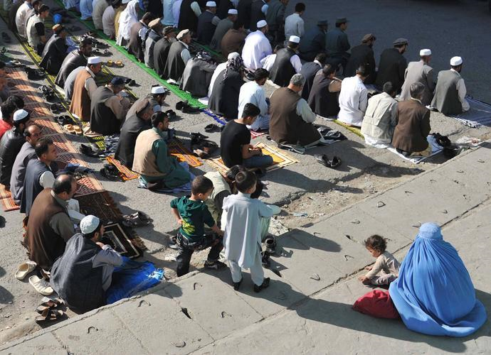نماز عید قربان در افغانستان