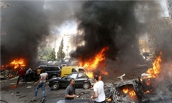 ترور ۲ نظامی اردوی لیبی و آتش سوزی مهیب در بنغازی
