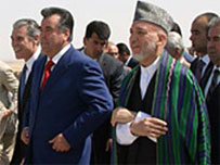 رئیس جمهور کرزی صبح امروز عازم تاجکستان شد