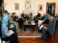 رئیس جمهور کرزی با رئیس کمیته خدمات نظامی مجلس سنای امریکا دیدار کرد