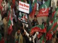 طرفداران رهبر حزب انصاف پاکستان، مانع انتقال اکمالات ناتو شدند