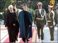 استقبال رسمی داکتر روحانی از رییس جمهور کرزی  