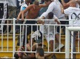 درگیری هواداران فوتبال در برزیل  