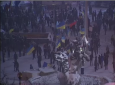 میدان استقلال کی یف در محاصره پولیس ضد شورش
