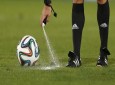 در جام جهانی فیفا از اسپری محو شونده استفاده می کند