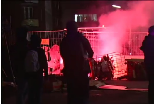دهها مجروح در تظاهرات هامبورگ