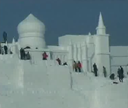 قلعه های یخی در چین