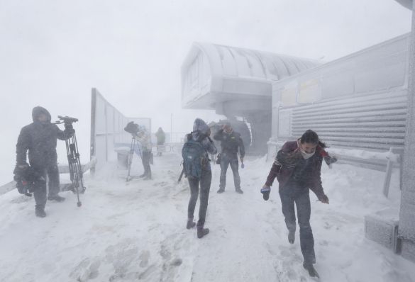 طوفان برفی المپیک سوچی را تهدید می کند