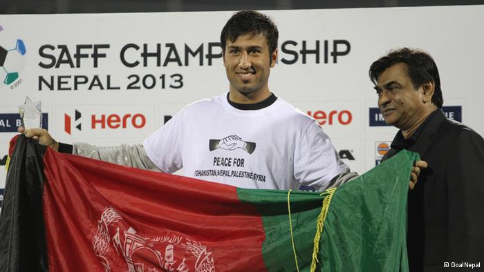 دروازه بان تیم ملی افغانستان نامزد ورزشکار سال شبکه تلویزیونی آلمان