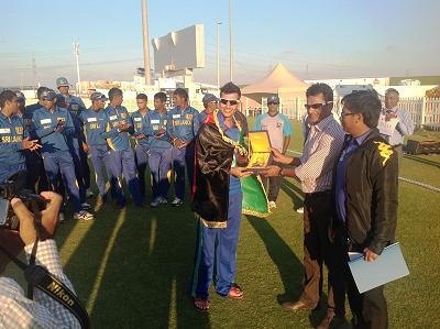 تیم ملی کرکت زیر ۱۹ سال افغانستان،  سریلانکا را شکست داد