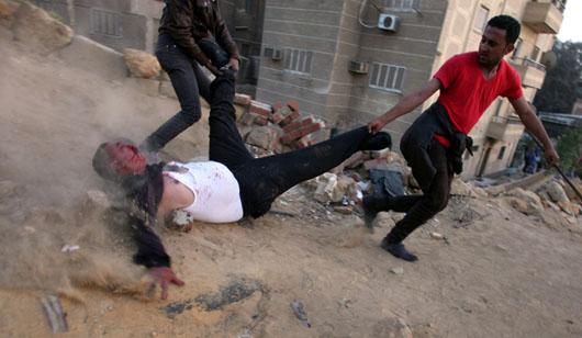 درگیری های مردم طرفدار و مخالف اخوان المسلمین  در 22 مارس در قاهره