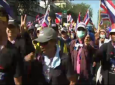 معترضان تایلندی سرک های بانکوک را بستند