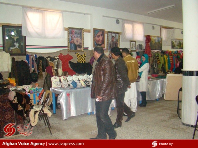 راه اندازی نمایشگاه جواهرات و صنایع دستی زنان در هرات
