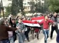 تظاهرات گسترده سوری‌ها در حمایت از ارتش و دولت