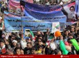 مشارکت مهاجرین افغانستانی در راهپیمایی  ۲۲دلو / بهمن در مشهد مقدس  