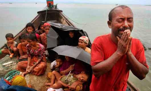 خشونت ها علیه مسلمانان میانمار را پایان دهید