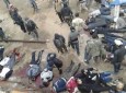 میدان اعدام شهر اعزاز سوریه یادگار تروریست ها