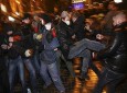 راهپیمایی در شهر دونتسک اوکراین به خشونت کشیده شد