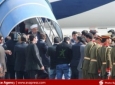 مراسم استقبال از روسای جمهوری اسلامی ایران و پاکستان در میدان هوایی کابل  