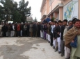 حضور شهروندان بلخ در پای صندوقهای رای دهی  