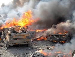 بیش از ۱۳۰ کشته و زخمی بر اثر انفجار در سوریه
