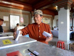 پیشتازی حزب مخالف در انتخابات پارلمانی اندونیزیا