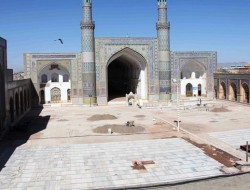 آغاز دو پروژه بازسازی در مسجد جامع بزرگ هرات